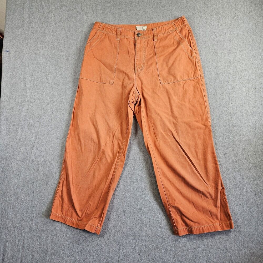 Royal Robbins Capri Pants Womans 12 Chino Canvas  Patch Pockets Classic